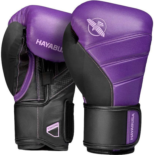 Hayabusa T3 Boxing Gloves for Competition Purple