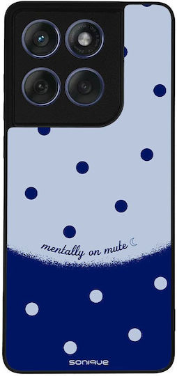 Калъф Sonique Delulu Polka Era Series Motorola Edge 60 Fusion 5g Син Ментално
