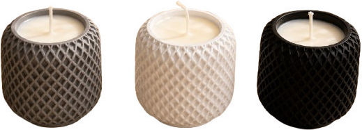 Candle Light Αρωματικό Κερί Σόγιας σε Βάζο Καφέ
