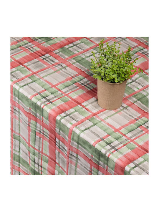 Xionoula Home Checkered Tablecloth Celtic Melisa 120x120cm