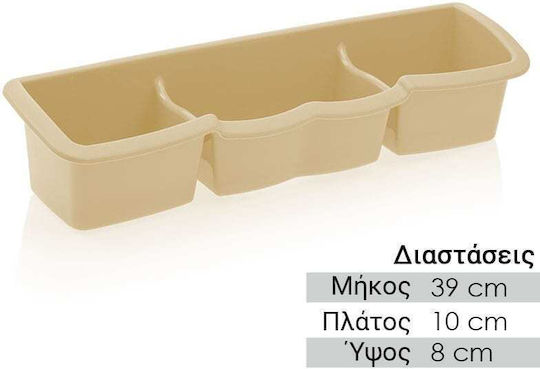 Πλαστικό Σκαφάκι Αποθήκευσης Εργαλείων Στοιβαζόμενο Θήκη Οργάνωσης