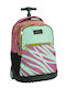 Back Me Up School Trolley Bag Elementary Pink