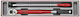 Teng Tools Динамометричен ключ Каре 1/2" Въртящ момент 40-210 Nm