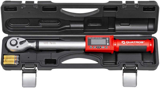 Quatros Cheie dinamometrică Cuplu 1/2" 135-135 Nm cu Lungime 42 cm