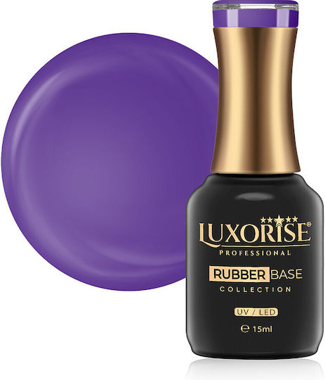 Luxorise Strat de bază pentru Gel Cauciuc 15ml Violet Velvet