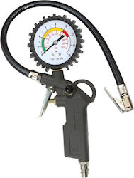 Renew Force Pistol de umflat anvelope 16 Bar 220 Psi manometru furtun 370 Mm conector rapid Euro 1/4"