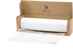 Set Dispenser Carton Hârtie Albă Tip Plasă Set Dispenser Carton Hârtie Albă Tip Plasă