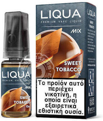 Liqua Lichid de reumplere gata preparat Mix Sweet Tobacco 18mg 10ml