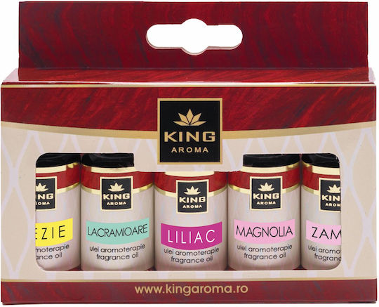 Aromatherapy 5 Scented Oils Package Special Spring Edition King Aroma