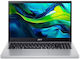 Acer Aspire Go 15 AG15-32P -352Z 15,6 Zoll IPS Vollständige HD (Kern 3-N355/8GB/128GB Flash-Speicher/W11 Startseite) Reines Silber (US Tastatursprache)