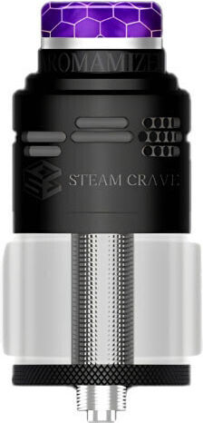 Steam Crave Aromamizer Ατμοποιητής Ηλεκτρονικού Τσιγάρου RDTA 9ml Μαύρο
