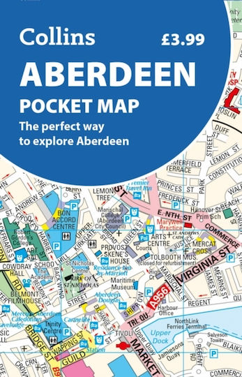Aberdeen Pocket Map - Harpercollins Publishers - Sheet Map, Folded