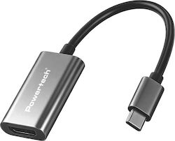 Powertech PTR-0208 USB-C male σε HDMI female 50τμχ Powertech PTR-0208 USB-C male σε HDMI female 50τμχ