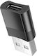 Hoco Ua17 Convertor USB-A masculin la USB-C fem...