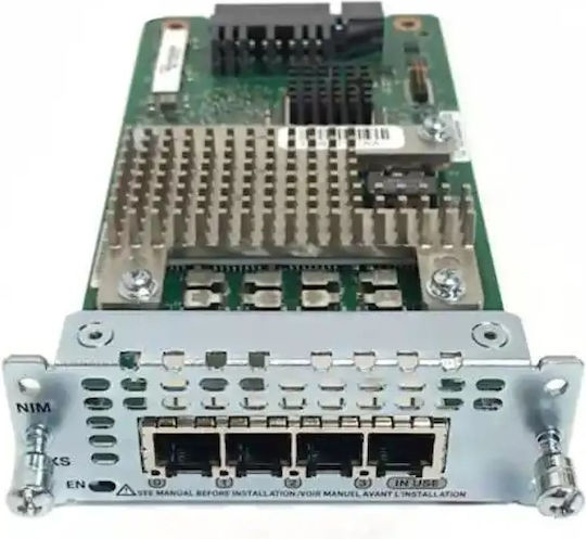 Cisco Nim-4bri-nt/te 4-θυρών Bri Network Interface Module Nim