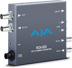 Aja Roi-sdi 3g-sdi 3g-sdi/hdmi Преобразувател за сканиране Roi Aja Roi-sdi 3g-sdi 3g-sdi/hdmi Преобразувател за сканиране Roi