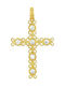 Drandakis Women's Gold Cross 14K Without Chain