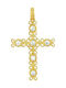 Drandakis Women's Gold Cross 14K Without Chain