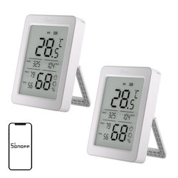 Sonoff Αισθητήρας Θερμοκρασίας - Υγρασίας Bluetooth & ZigBee 2τμχ Sonoff Αισθητήρας Θερμοκρασίας - Υγρασίας Bluetooth & ZigBee 2τμχ