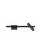 Zambelis Lights LED Warm White Ceiling & Wall Spot in Black Color