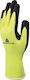 Delta Plus Safety Gloves Yellow Latex Polyester/Leather