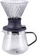 Γυάλινη Dripper Καφέ Belogia 1-4 Φλιτζάνια Γκρι