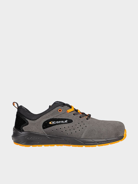 Cofra Work Shoe Orange S1PS with Certification P, FO, SR