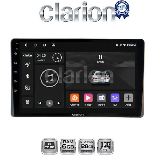 Clarion Gl53754 OEM Multimedia Car Screen Toyota Yaris 2023 CarPlay Android Auto BT GPS Wi-Fi GPRS Electriclife