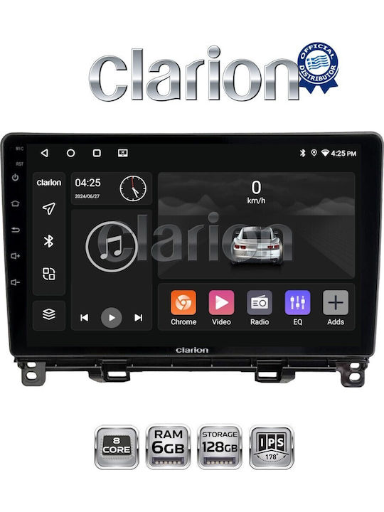 Clarion Gl53761 OEM Multimedia Auto-Audiosystem Honda Jazz 2019 CarPlay Android Auto Bluetooth GPS Wi-Fi GPRS Electriclife