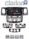 Clarion Gl53822 ОЕМ Мултимедийна Екран Автомобилен Toyota Hilux 2005 > 2016 Clima AC CarPlay AndroidAuto BT GPS WiFi GPRS ElectricLife