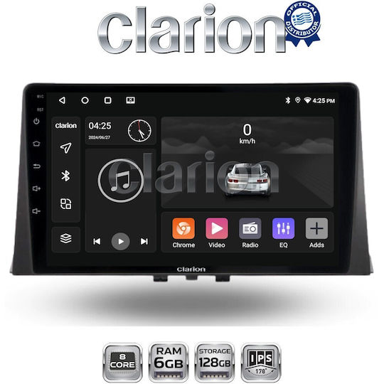 Clarion GL53330 OEM Multimedia Car Audio System Citroen Berlingo Peugeot Partner 2019 CarPlay Android Auto BT GPS Wi-Fi GPRS Electriclife