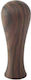 Belogia Coffee Tamper Handle with Flat Surface in Brown Colour