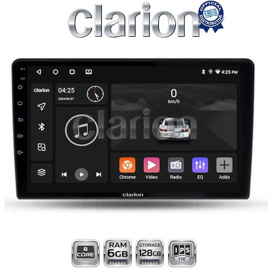 Clarion Gl53452 Οθόνη Oem Multimedia Αυτοκινήτου Ford Fiesta 2019> Carplay Androidauto Bt Gps Wifi Gprs Electriclife