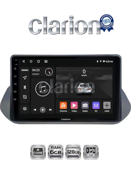 Clarion Gl53483 OEM Multimedia Car Audio System Nissan Qashqai 2021 CarPlay Android Auto BT GPS Wi-Fi GPRS Electriclife