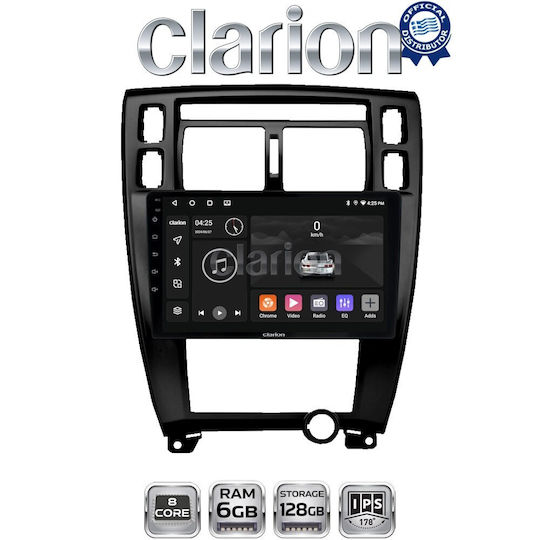 Clarion Gl53006b Οθόνη Oem Multimedia Αυτοκινήτου Tucson 2004 > 2010 Carplay Androidauto Bt Gps Wifi Gprs Electriclife