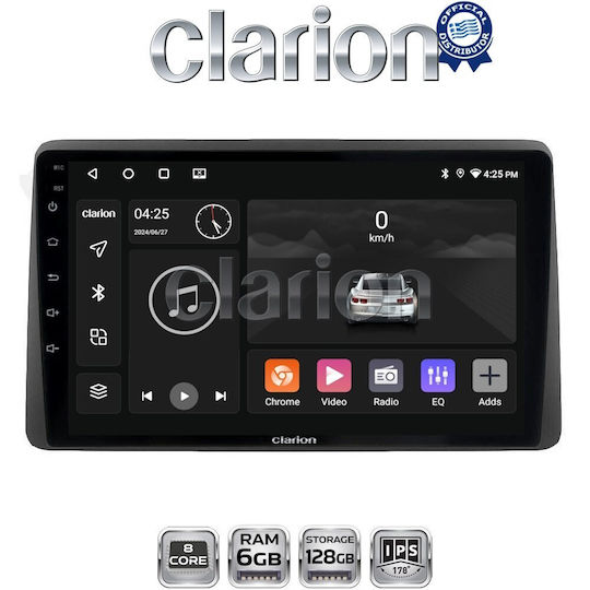 Clarion Gl53434 ОЕМ Мултимедийна Екран Автомобилни Аудио Системи Dacia Duster 2019> CarPlay AndroidAuto BT GPS WiFi GPRS ElectricLife