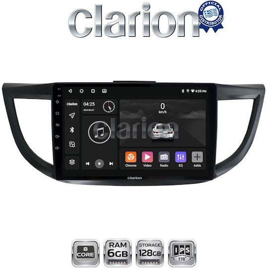 Clarion Gl53378 Οθόνη Oem Multimedia Αυτοκινήτου Honda Crv 2013>2017 Carplay Androidauto Bt Gps Wifi Gprs Electriclife