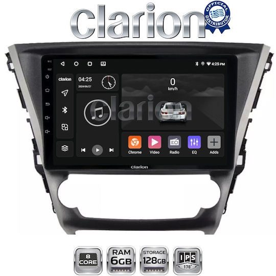 Clarion Gl53228 Οθόνη Oem Multimedia Αυτοκινήτου Toyota Avensis 2016 > 2018 Carplay Androidauto Bt Gps Wifi Gprs Electriclife