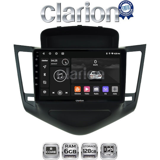 Clarion Gl53045 ОЕМ Мултимедийна Екран Автомобилни Аудио Системи Chevrolet Cruze 2008>2013 CarPlay AndroidAuto BT GPS Wi-Fi GPRS ElectricLife