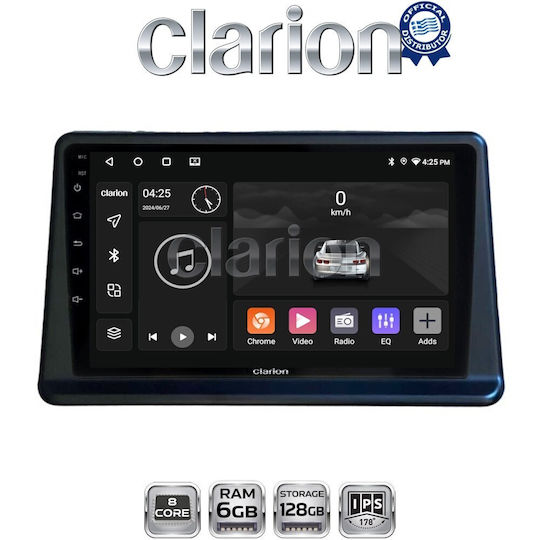 Clarion Gl53998 OEM Мултимедийна Екран Автомобилни Аудио Системи Mitsubishi Pajero 1996 > 2003 CarPlay AndroidAuto Bt GPS WiFi GPRS Electriclife