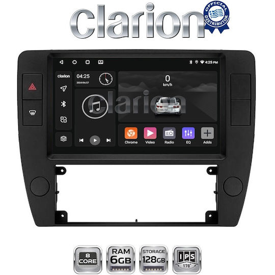 Clarion GL53501 OEM Multimedia Car Screen VW Passat 2000 > 2005 CarPlay Android Auto BT GPS Wi-Fi GPRS ElectricLife