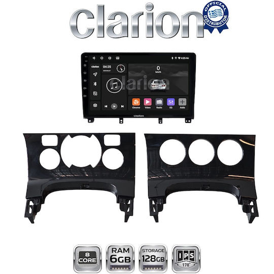 Clarion Gl53323 OEM Мултимедийна Екран Автомобилни Аудио Системи Peugeot 3008 2009>2016 & 206 2002>2006 CarPlay AndroidAuto Bluetooth GPS Вграден Wi-Fi GPRS Electriclife
