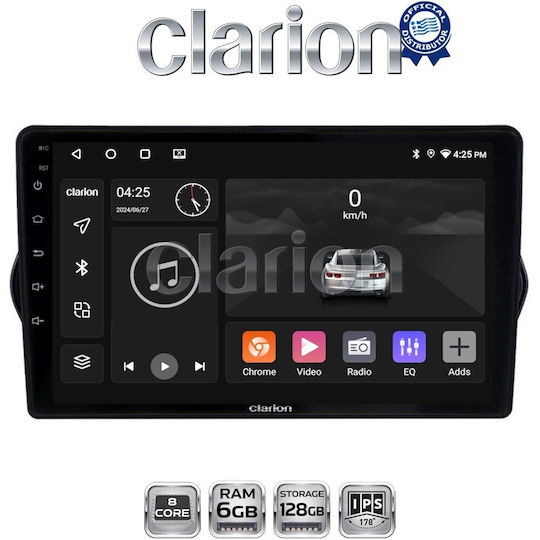 Clarion Gl53747 OEM Multimedia Auto-Audiosysteme Fiat Tipo 2015 Carplay Androidauto Bluetooth GPS Eingebautes Wi-Fi GPRS Electriclife