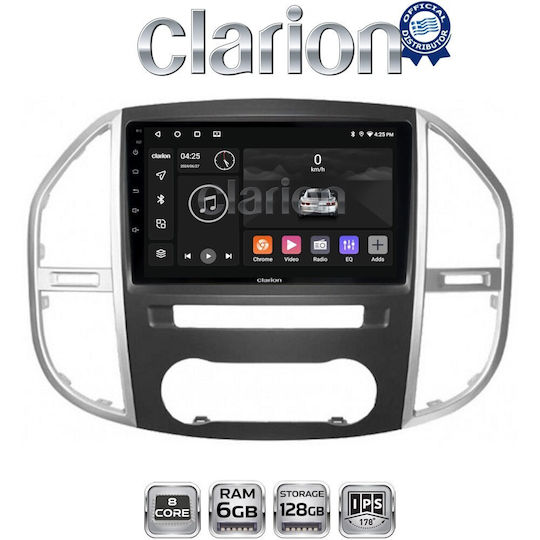 Clarion Gl53669 OEM Multimedia Car Audio System Mercedes Vito 2015 CarPlay Android Auto BT GPS Wi-Fi GPRS Electriclife