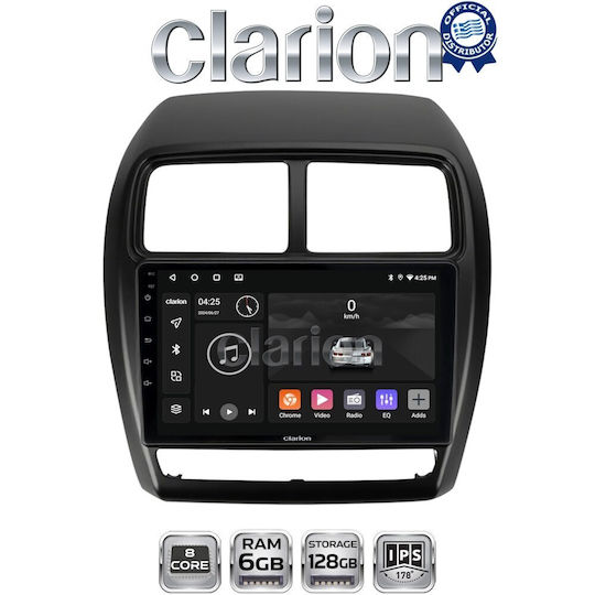 Clarion Gl53318 OEM Multimedia Auto-Audiosystem Mitsubishi Asx 2020 > 2023 Carplay Androidauto Bluetooth GPS Eingebautes Wi-Fi GPRS Electriclife