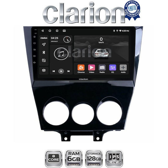 Clarion Gl53301 Екран OEM Мултимедия Автомобилни Аудио Системи Mazda RX8 2001>2008 CarPlay AndroidAuto BT GPS Wi-Fi GPRS ElectricLife