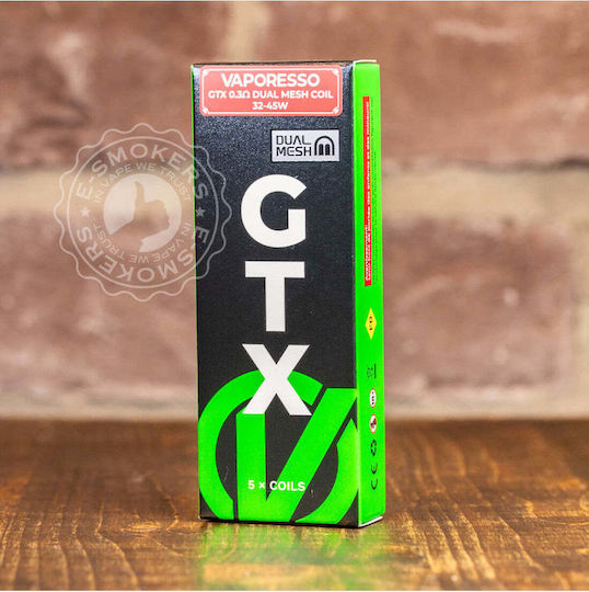 Vaporesso Αντιστάση Ηλεκτρονικών Τσιγάρων 0.3ohm