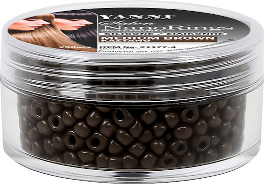 Yanni Evialia Nano Rings Silicone Brown 250pcs