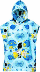 Girls’ Hooded Terry Poncho Waveplay Vasiliki