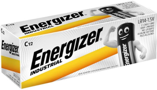Energizer Industrial Αλκαλικές Μπαταρίες 1.5V 12τμχ